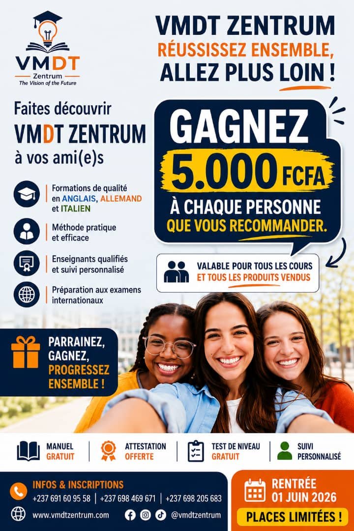 Flyer du programme de recommandation VMDT